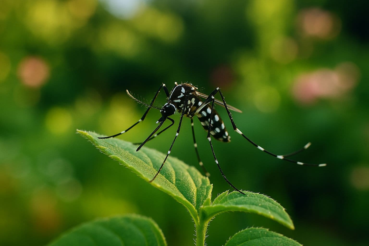 Moustique tigre au jardin : comment le reconnaître et s’en