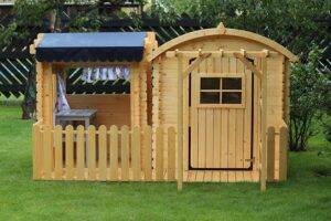 Cabane de jardin en bois pour enfant